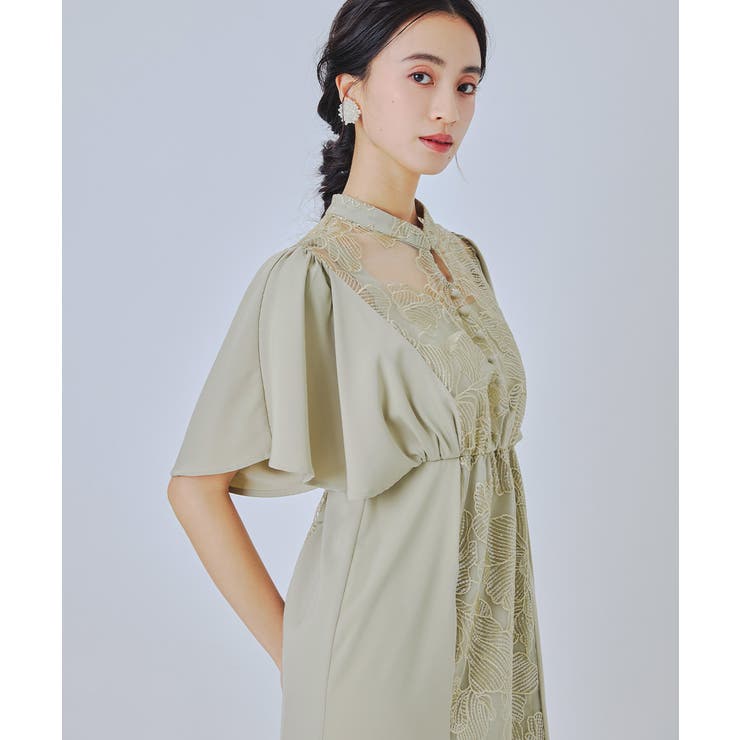 niana ニアナ スパンコール刺繍レースドレス | Fashion Letter | 詳細画像9 