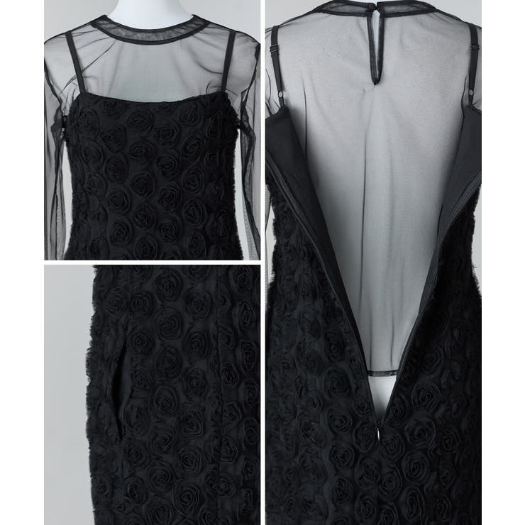 niana ニアナ ローズレースペンシルドレス | Fashion Letter | 詳細画像17 