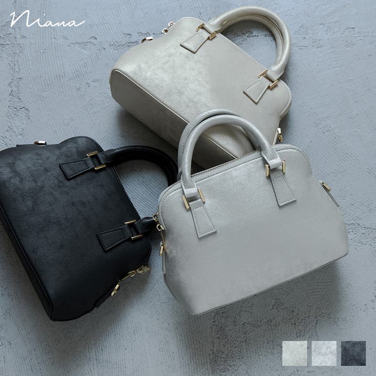 niana ニアナ 2wayメタリックハンドバッグ | Fashion Letter | 詳細画像1 