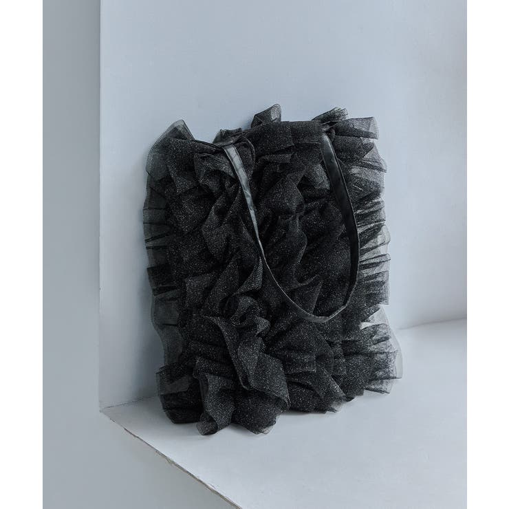 niana ニアナ ラメフリルトートバッグ | Fashion Letter | 詳細画像3 