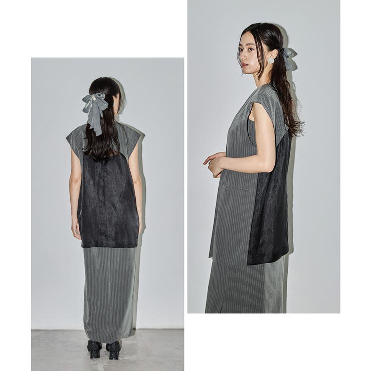 niana ニアナ バックシアージレセットアップドレス | Fashion Letter | 詳細画像3 