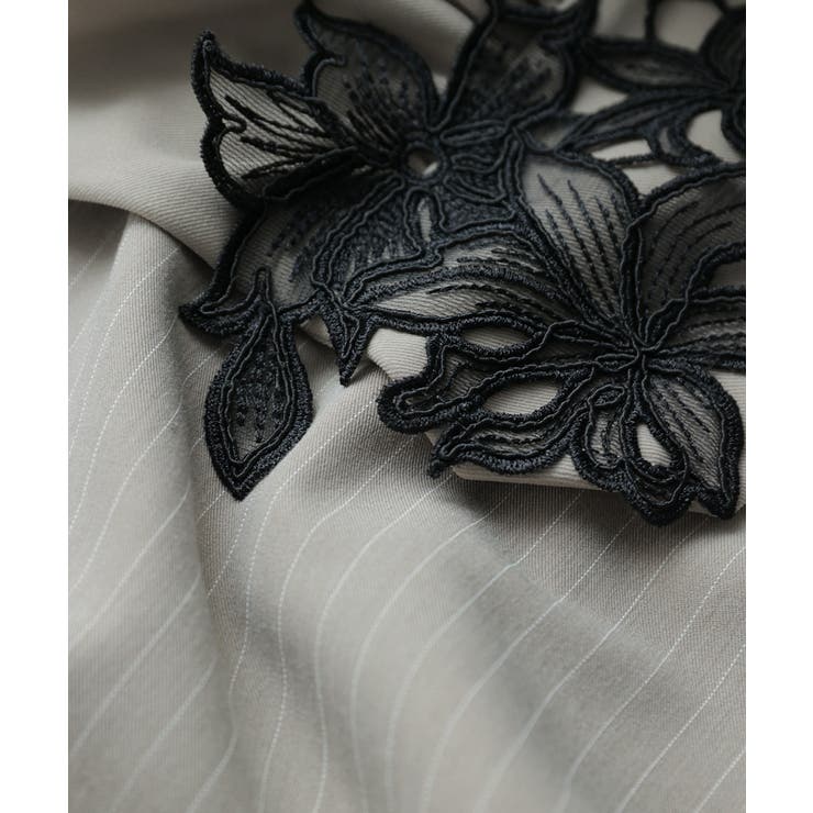 niana ニアナ ピンストライプテーラードビスチェドレス | Fashion Letter | 詳細画像19 