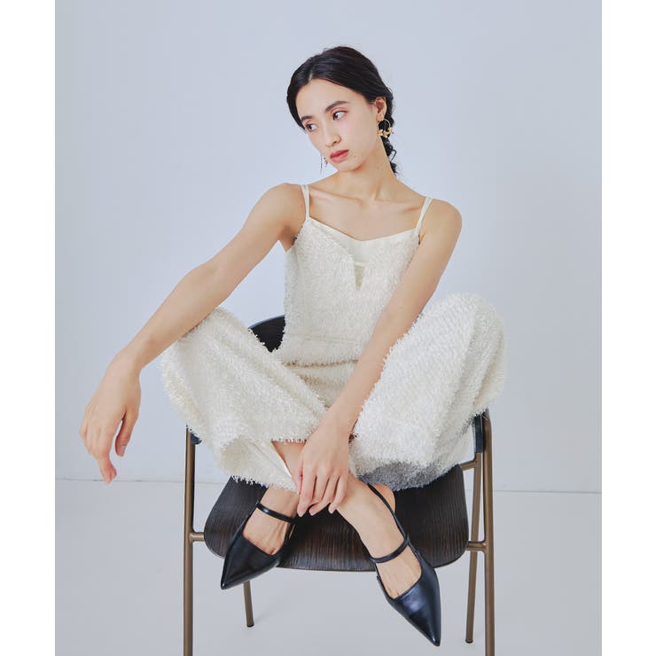 niana ニアナ シャギーオールインワンドレス | Fashion Letter | 詳細画像10 