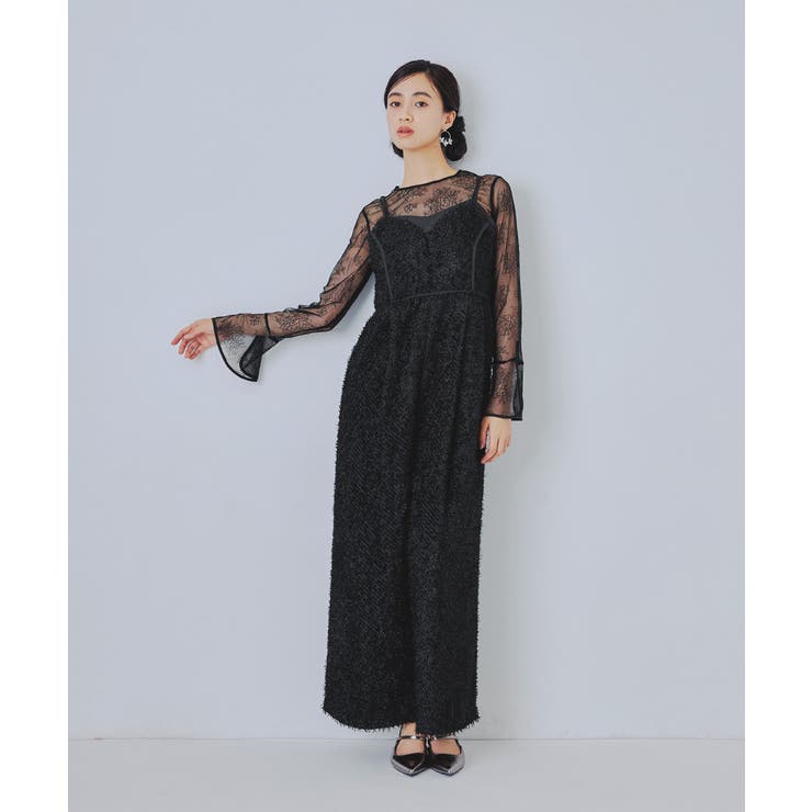 niana カーキー　オールインワンドレス ニアナ niana プラクティカルセットアップ 2点セット ジャケット