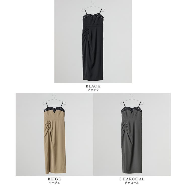 【新品・未使用・タグなし】niana タックパールワンピース ニアナ niana タックパールワンピースセレモニースーツ