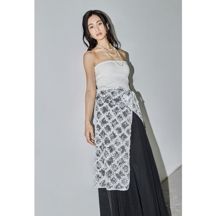 【未使用】スパンコールドレス XSサイズあり【ROBE de FLEURS/ローブドフルール】スパンコール