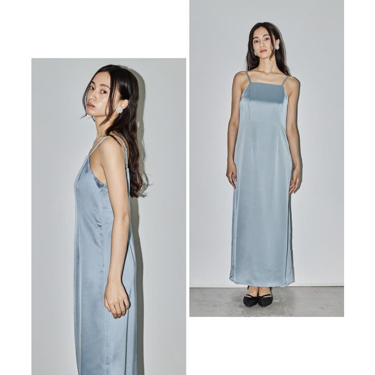 【美品】niana ドレス ニアナ niana 刺繍レース バックリボン タイトドレス （ローズ