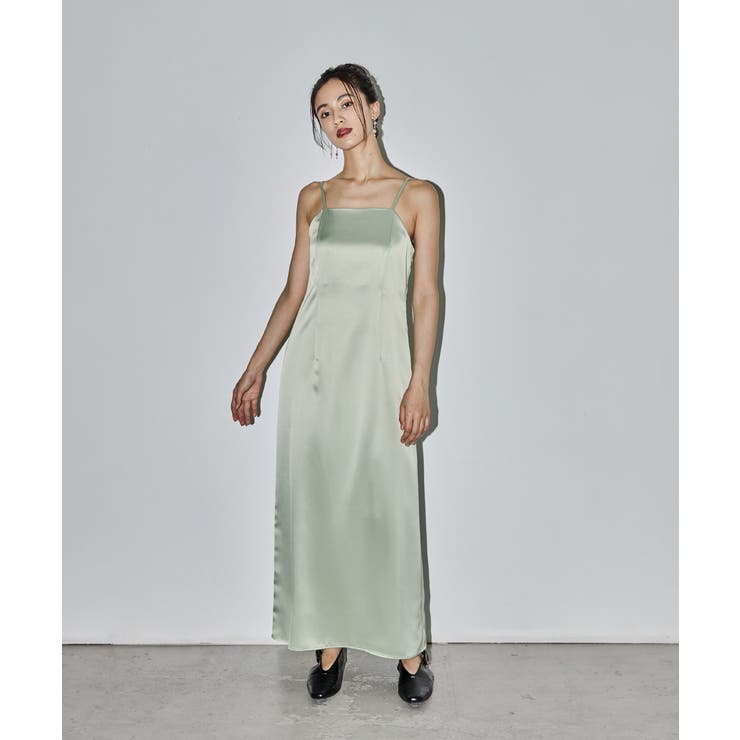 niana ニアナ サテンミニマルドレス | Fashion Letter | 詳細画像15 