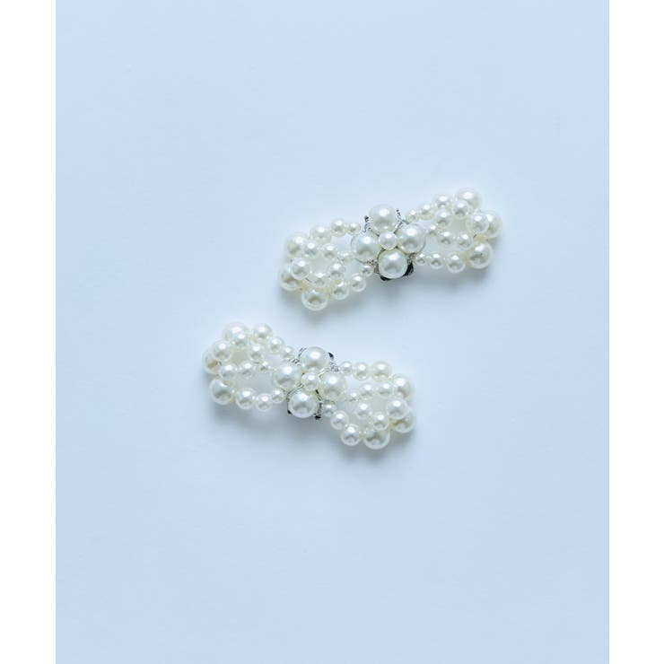 niana ニアナ パールリボンシューズクリップ | Fashion Letter | 詳細画像2 