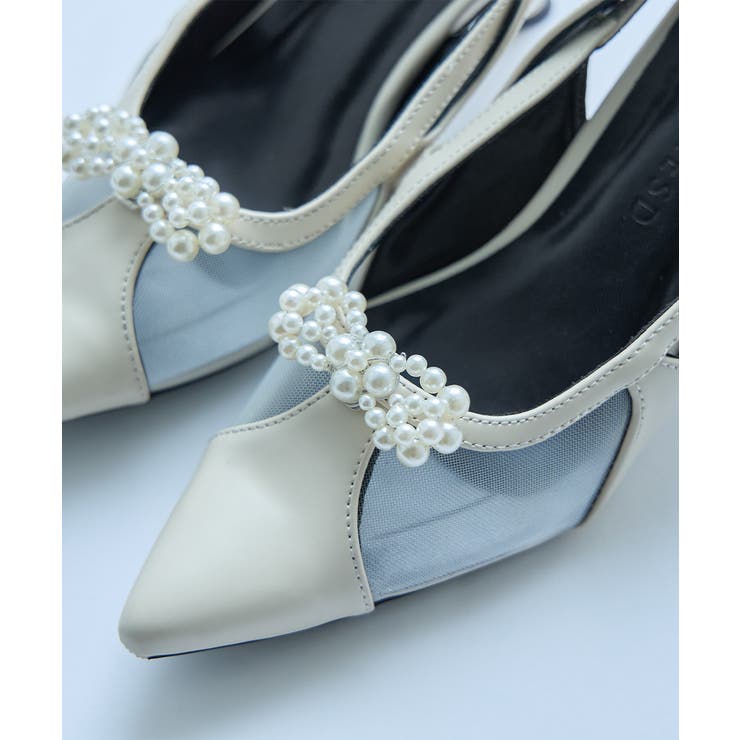 niana ニアナ パールリボンシューズクリップ | Fashion Letter | 詳細画像3 