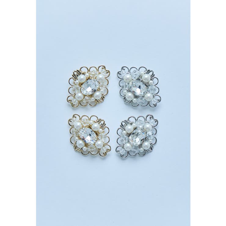 niana ニアナ ビジューパールシューズクリップ | Fashion Letter | 詳細画像4 