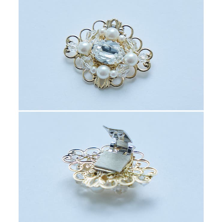 niana ニアナ ビジューパールシューズクリップ | Fashion Letter | 詳細画像10 