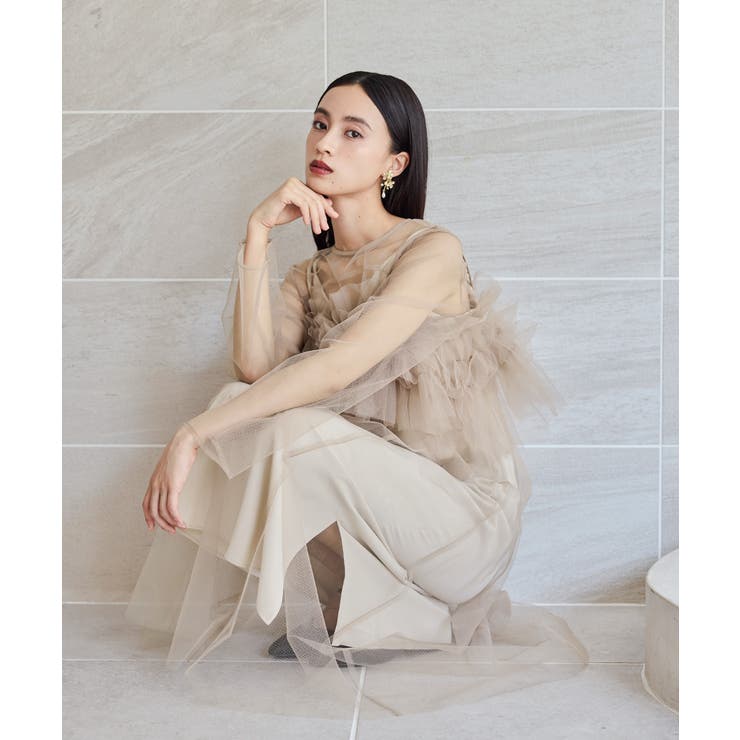 niana ニアナ マルチウェイボリュームチュールドレス[品番