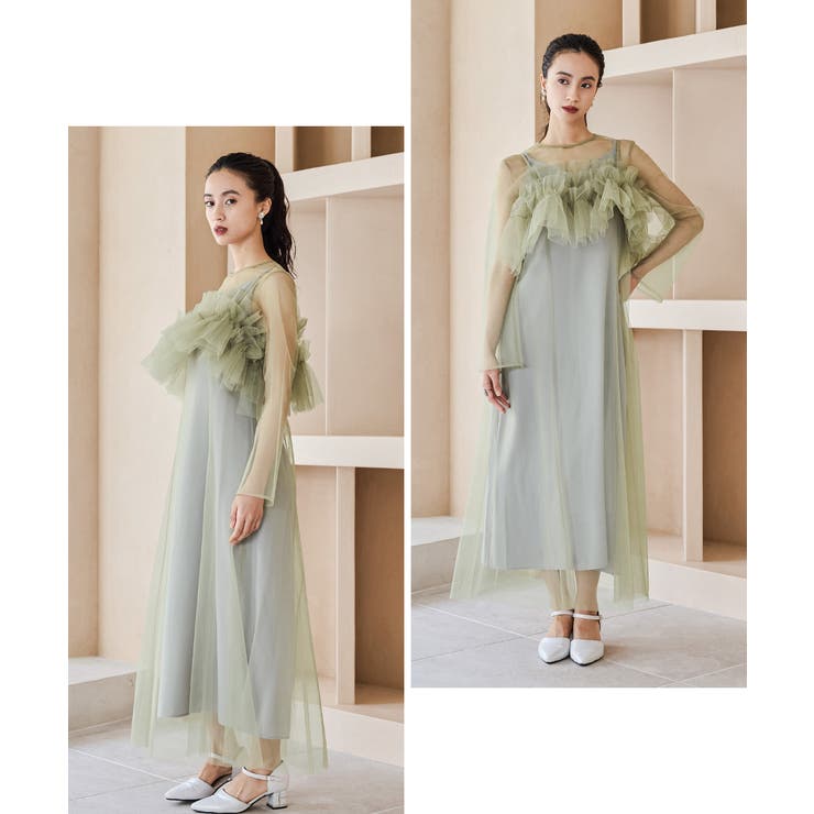 niana ニアナ マルチウェイボリュームチュールドレス[品番