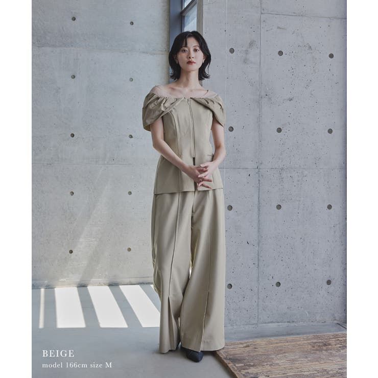 niana フリル付きセットアップドレス Mサイズ niana フリル付きセットアップドレス Mサイズ niana ニアナ ノット