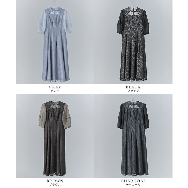 niana ニアナ フラワーレースカットアウトドレス | Fashion Letter | 詳細画像20 