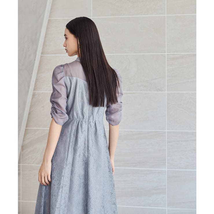 niana ニアナ フラワーレースノットデザインドレス | Fashion Letter | 詳細画像14 