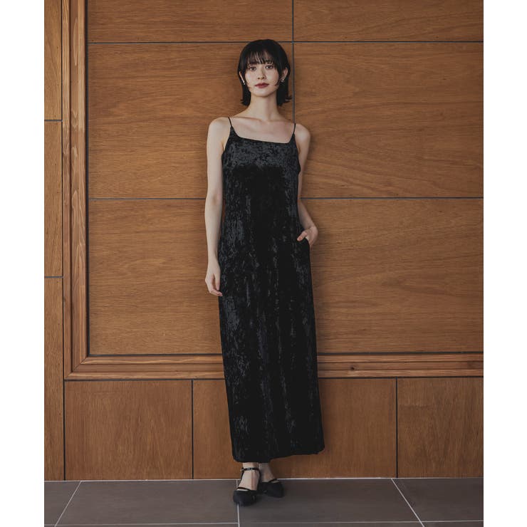 niana ニアナ カーブスクエアベロアドレス | Fashion Letter | 詳細画像3 