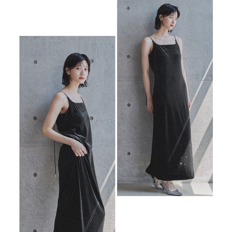 niana ニアナ カーブスクエアベロアドレス | Fashion Letter | 詳細画像13 