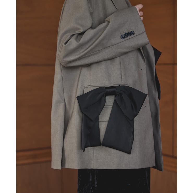 niana ニアナ ビッグリボンジャケット[品番：FT000010571]｜Fashion