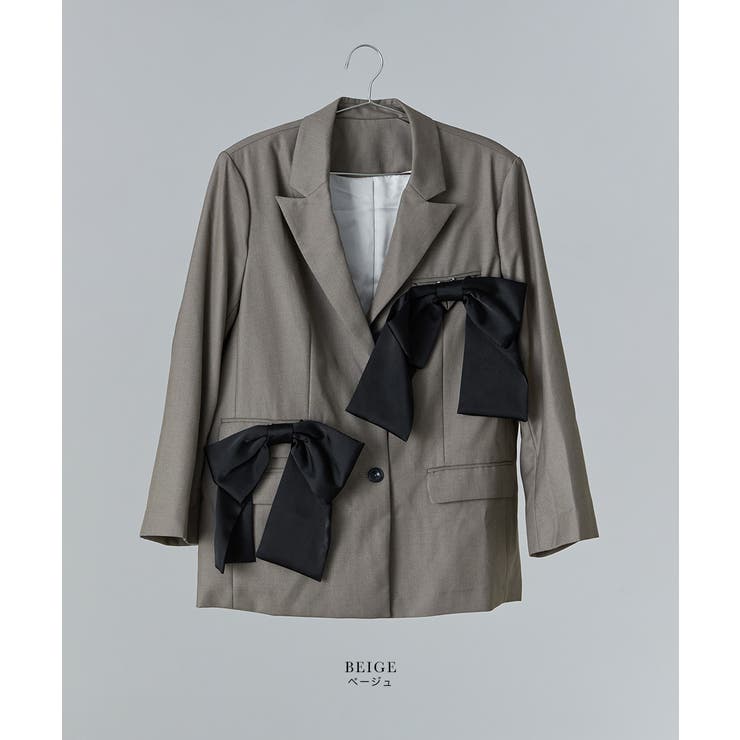 ニアナ（niana）/ビッグリボンジャケット niana ニアナ ビッグリボンジャケット[品番：FT000010571]｜Fashion