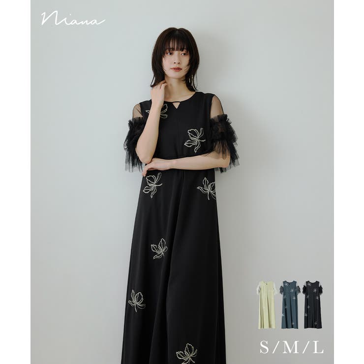 niana ニアナ エンブロイダリードレス | Fashion Letter | 詳細画像1 