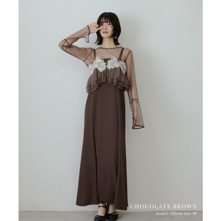 niana ニアナ ペタルエンブロイダリードレス | Fashion Letter | 詳細画像7 