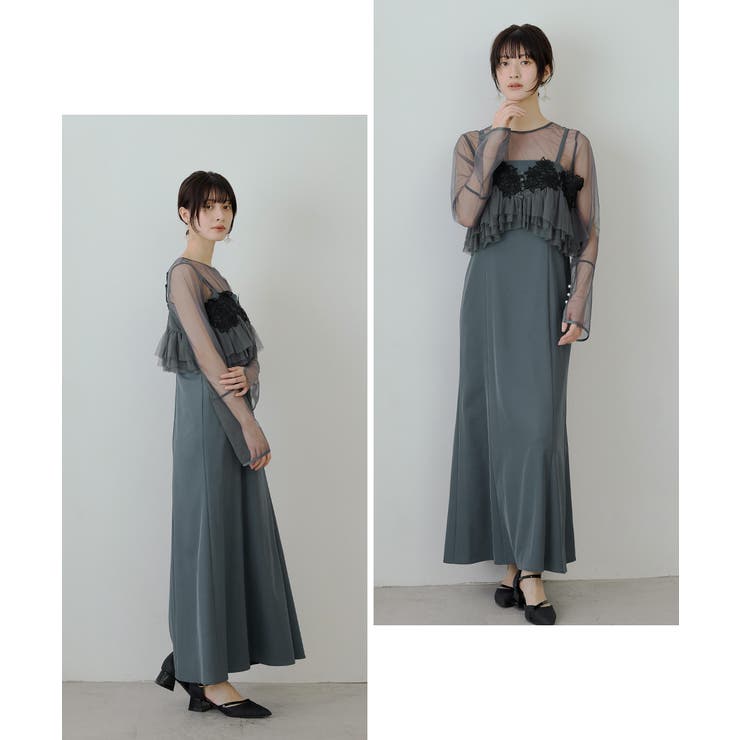 niana ニアナ ペタルエンブロイダリードレス | Fashion Letter | 詳細画像14 