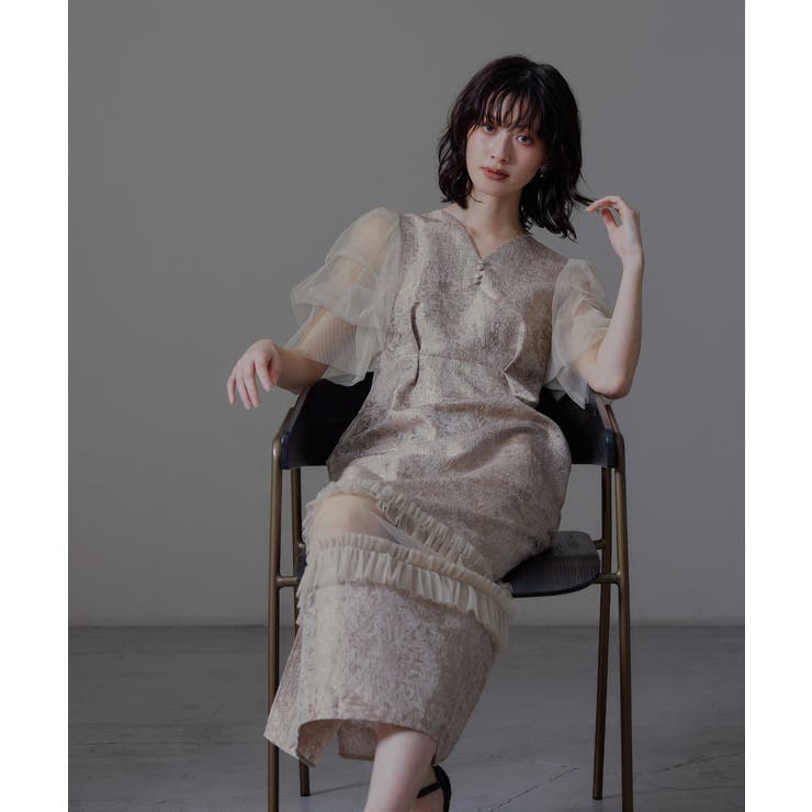 niana ニアナ シアーアリュールドレス | Fashion Letter | 詳細画像7 