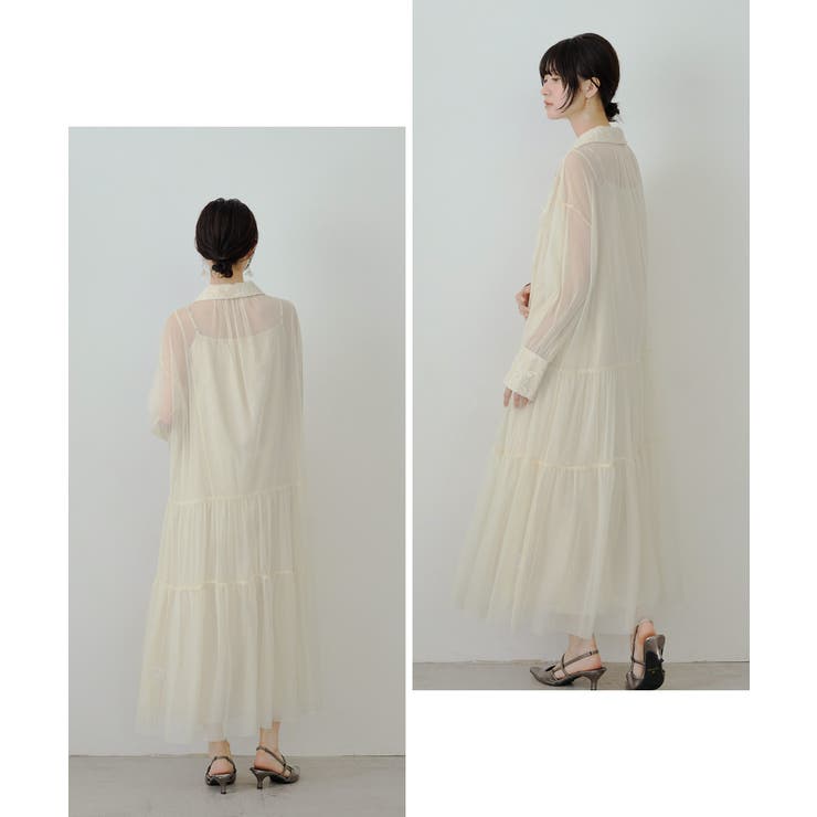 niana ニアナ モールレースAラインドレス | Fashion Letter | 詳細画像4 