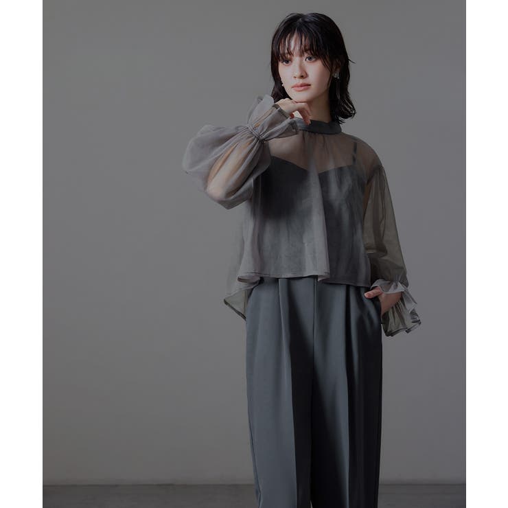 niana ニアナ シアートップスオールインワンドレス | Fashion Letter | 詳細画像13 