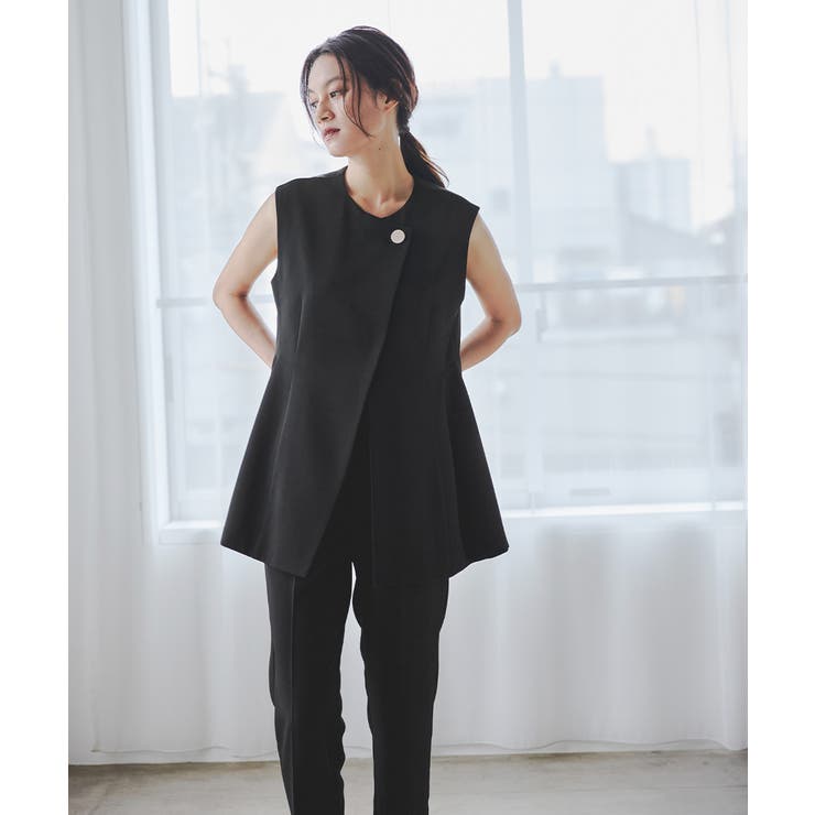 niana ニアナ アシンメトリージレパンツスーツ | Fashion Letter | 詳細画像3 