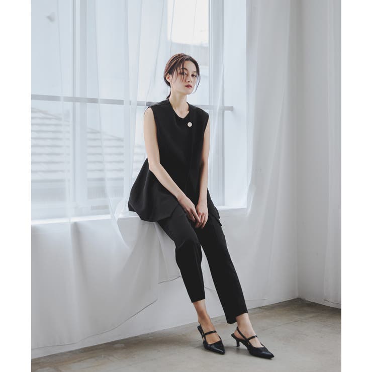 niana ニアナ アシンメトリージレパンツスーツ | Fashion Letter | 詳細画像8 