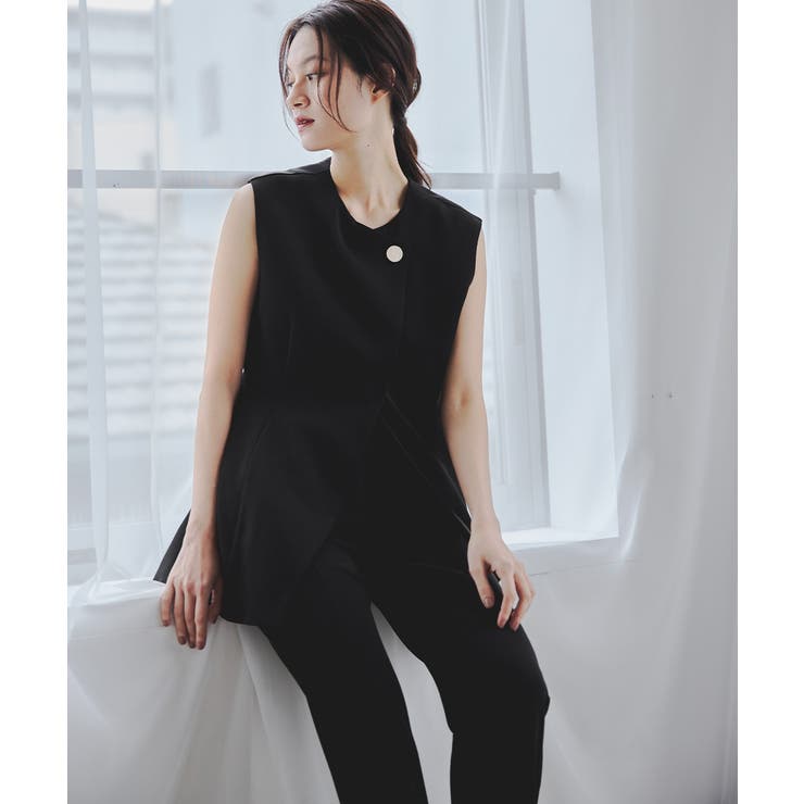 niana ニアナ アシンメトリージレパンツスーツ | Fashion Letter | 詳細画像9 