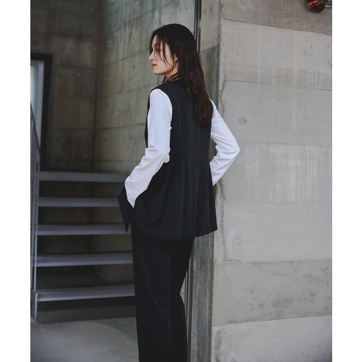 niana ニアナ アシンメトリージレパンツスーツ | Fashion Letter | 詳細画像16 