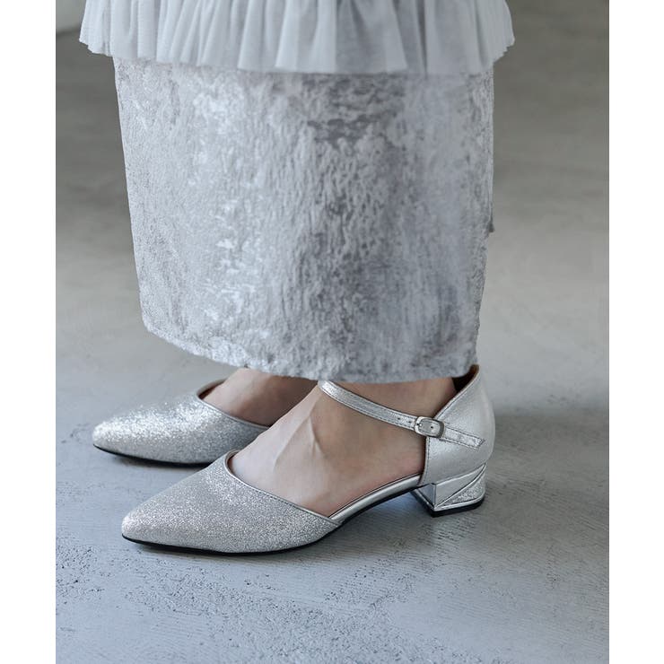 ニアナ（niana）/ラメチャンキーヒールパンプス niana ニアナ ラメチャンキーヒールパンプス[品番：FT000010717