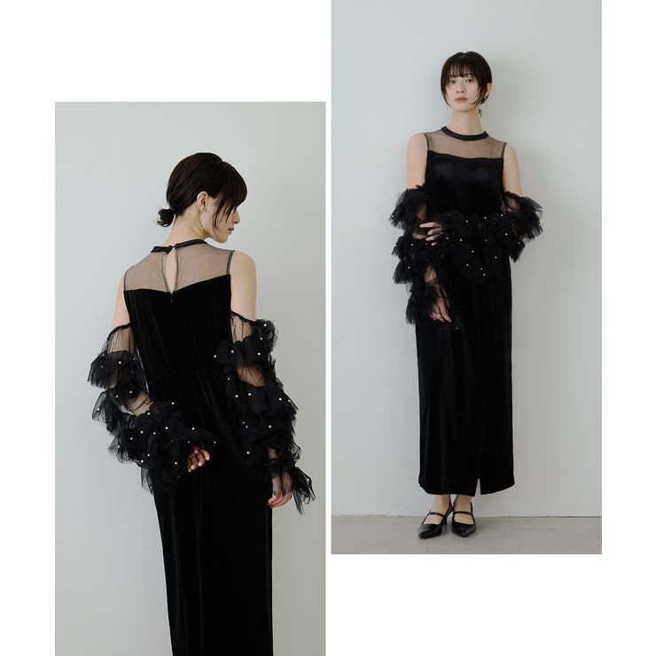 niana ニアナ デタッチスリーブドレス | Fashion Letter | 詳細画像3 