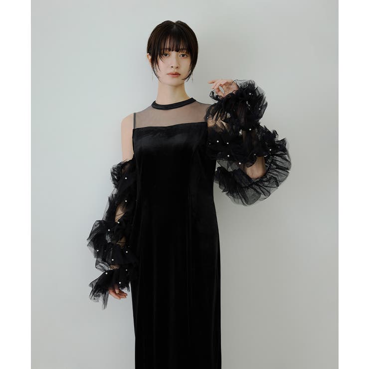 niana ニアナ デタッチスリーブドレス | Fashion Letter | 詳細画像4 