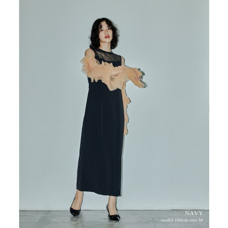 niana ニアナ デタッチスリーブドレス | Fashion Letter | 詳細画像5 