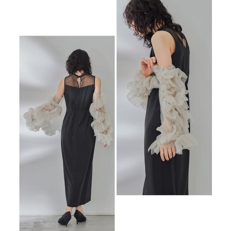 niana ニアナ デタッチスリーブドレス | Fashion Letter | 詳細画像9 