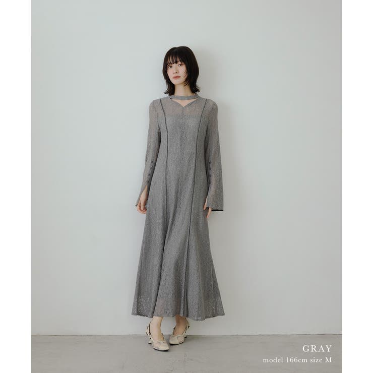 niana ニアナ スウィッチングレースドレス[品番：FT000010682