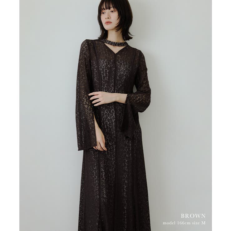 niana ニアナ スウィッチングレースドレス | Fashion Letter | 詳細画像9 