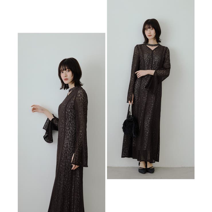 niana ニアナ スウィッチングレースドレス[品番：FT000010682