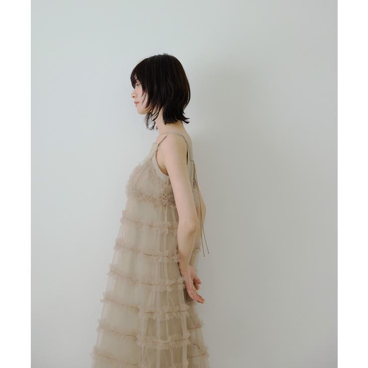 niana ニアナ フリルラインガーリードレス | Fashion Letter | 詳細画像11 