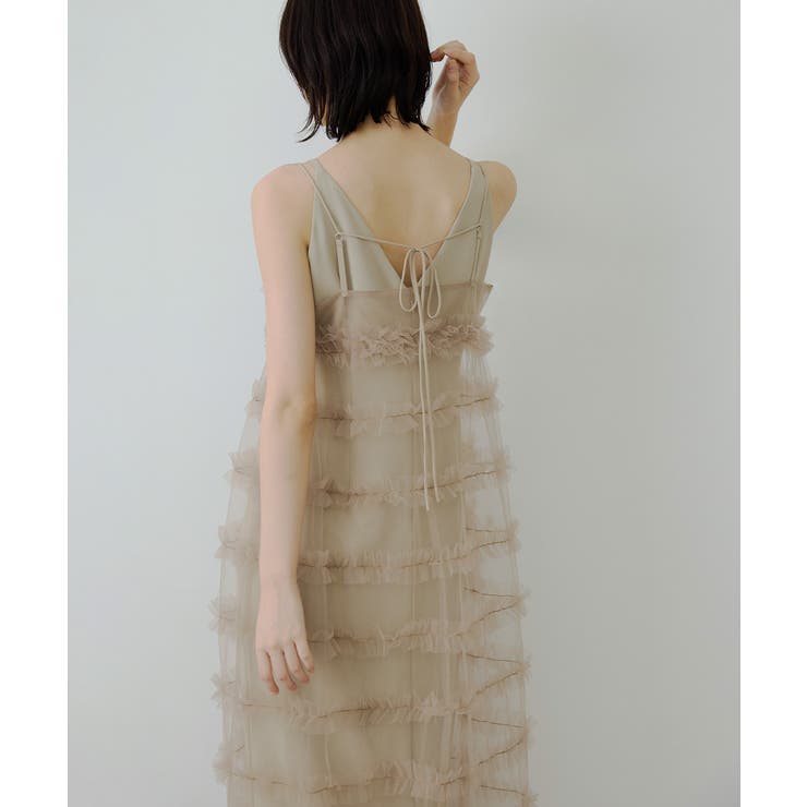 niana ニアナ フリルラインガーリードレス | Fashion Letter | 詳細画像12 