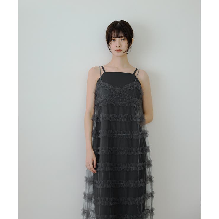 niana ニアナ フリルラインガーリードレス | Fashion Letter | 詳細画像14 