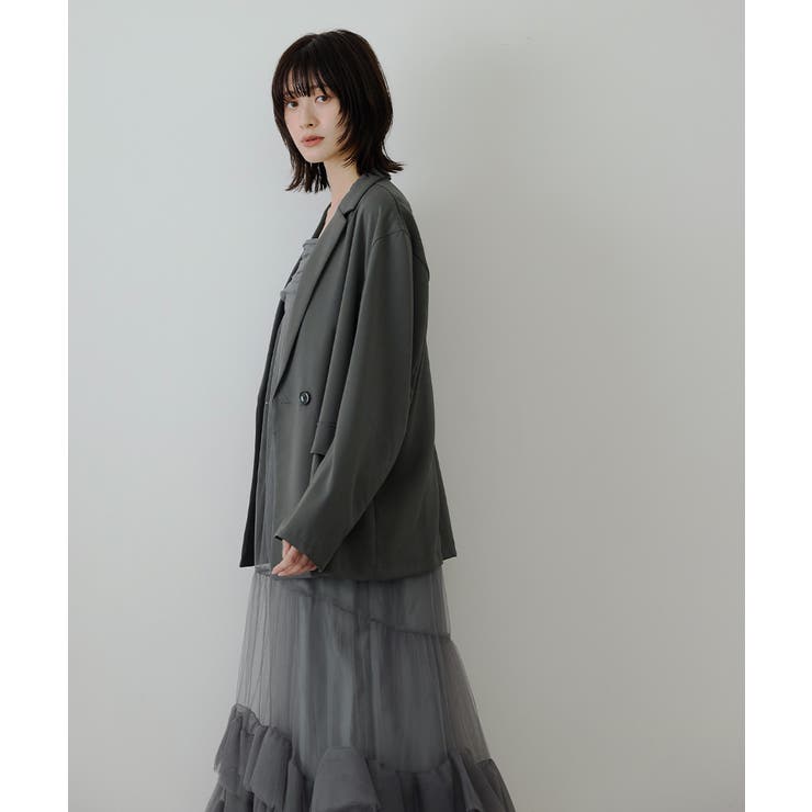 niana ニアナ ジャケットセットチュールフリルドレス[品番