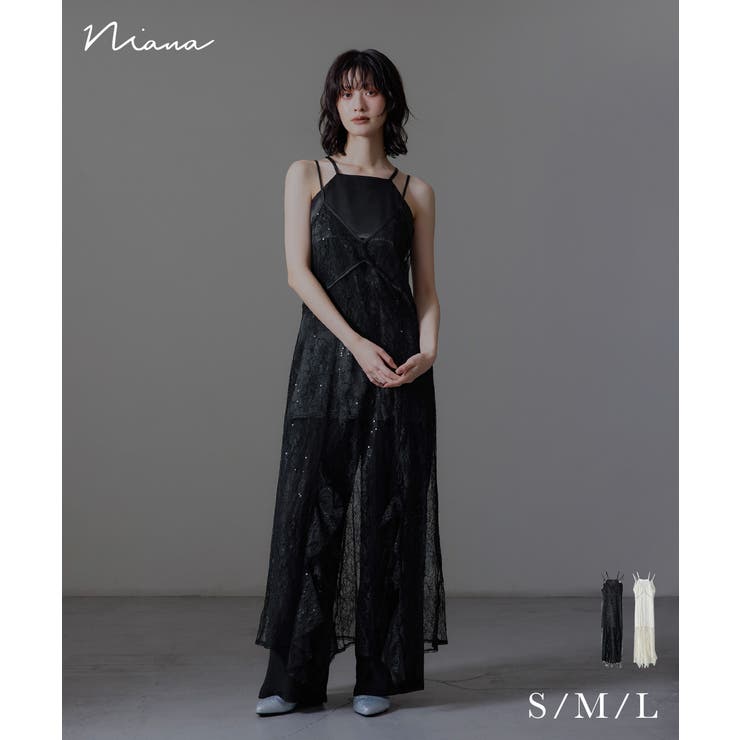 niana ニアナ スパークルレースレディドレス | Fashion Letter | 詳細画像1 