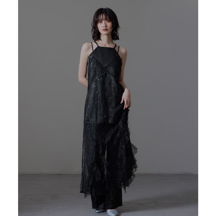 niana ニアナ スパークルレースレディドレス | Fashion Letter | 詳細画像6 