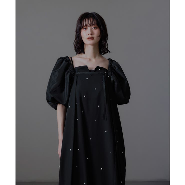 niana ニアナ オーバルフォルムパールドレス | Fashion Letter | 詳細画像10 